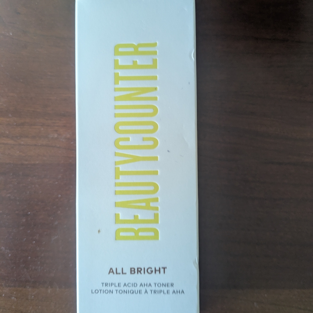 Beautycounter All Bright Triple Acid AHA Toner
